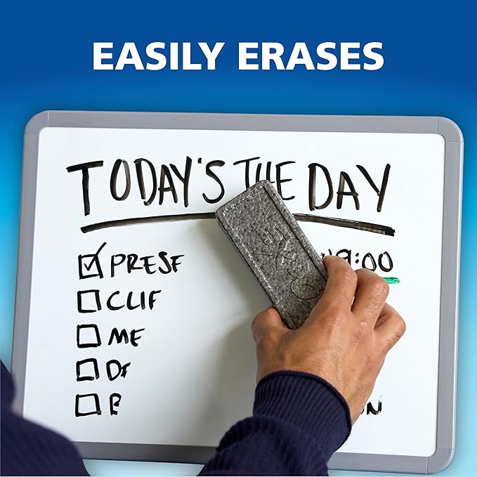 EXPO Dry Erase Markers Chisel Tip Black Low-Odor Perfect for Whiteboards Non-Porous Surfaces & Home Offices (Pack of 1 36 Count Total)
