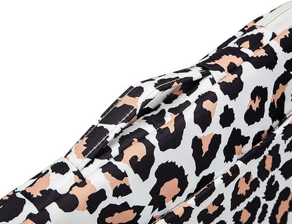 Kinmac 360deg Protective Water Resistant Laptop Case Bag Sleeve with Handle (Leopard-Pink, 12 inch-13.3 inch)