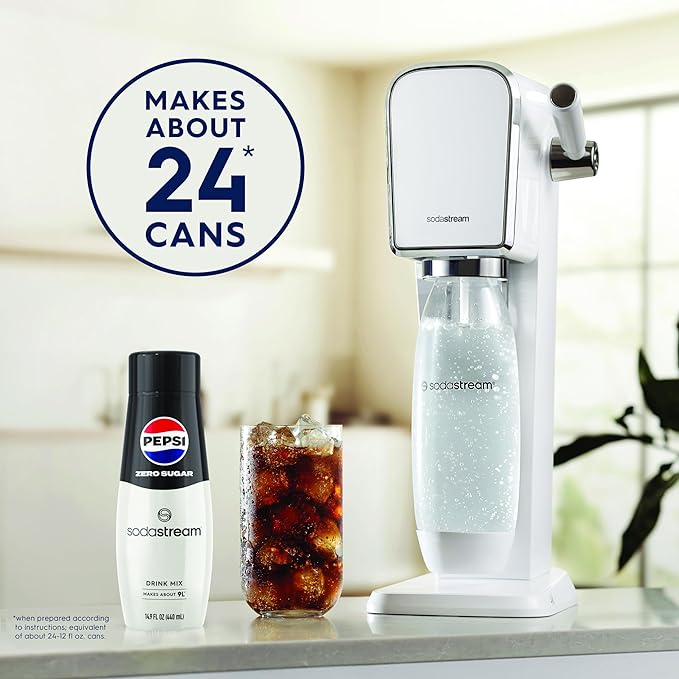 SodaStream® Pepsi® Starry® Zero Sugar Beverage Mix Variety Pack (440ml, Pack of 4)