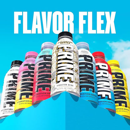 PRIME Hydration Collector Series, Sports Drinks, Electrolyte Enhanced for Replenishing Fluids, 250mg BCAAs, B Vitamins, Antioxidants, Low Sugar, 16.9 Fl Oz, 12 Pack