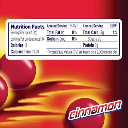 Mentos Holiday Chewy Candy Mint Roll, Cinnamon, Candy for Christmas Stocking Stuffers for Adults & Kids, Party, Non-Melting, 14 Count (Pack of 15)