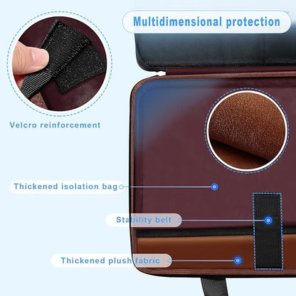 ZINZ Laptop Case 15 15.6 16 inch Sleeve, Expandable Computer Hand Bag with Multi-pockets Compatible with MacBook Pro 16 inch M4/M3/M2/M1, MacBook Air/Pro 15 inch and 15-16 inch Notebooks，B04K01
