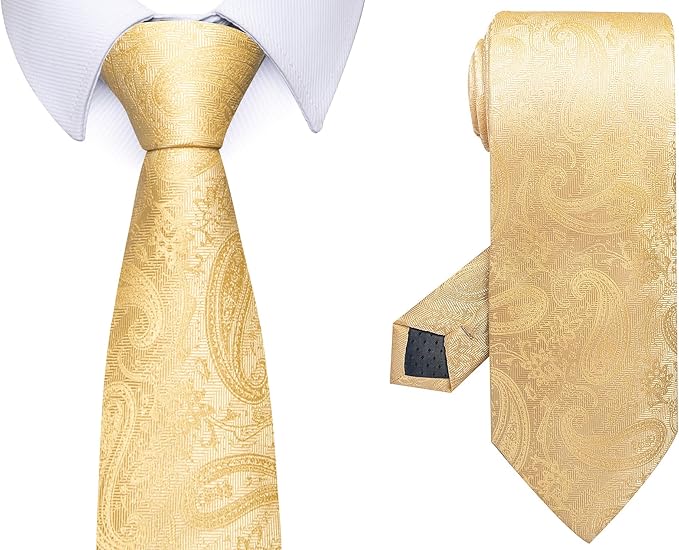 Tie For Men Necktie Woven Jacquard Neck Ties Set 6 PCS