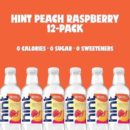 Hint Fruit-Infused Bottled Water, Smashup Flavored Variety Pack - Purified Water Beverages with Zero Calories, Natural Flavors, and Sugar Free - 16 Fl Oz (Pack of 24)
