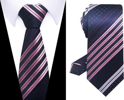 Tie For Men Necktie Woven Jacquard Neck Ties Set 6 PCS