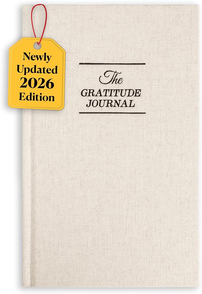 The Original Gratitude Journal 2026 - 5 Minute Gratitude Practice with Inspiring Quotes and Mindful Prompts for Affirmation, Reflection & Wellness - Daily Happiness Journal for Women & Men by Thankful Path