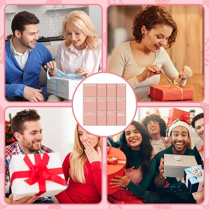 Yinder 24 Pcs Employee Appreciation Sticky Notes Xmas Gift Bulk Motivation Note Pads Mini Inspirational Note Gift for Teacher Nurse Staff Coworker Office Supply 3 x 3'' (Appreciation,Pink Color)
