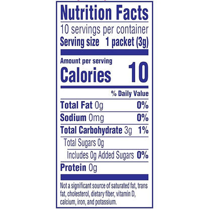 Crystal Light Wild Strawberry Artificially Flavored Powdered Drink Mix with Caffeine, 120 ct Pack, 12 Boxes of 10 On-the-Go-Packets
