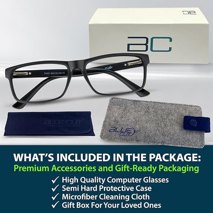 Blue Light Blocking Glasses For Men/Women Anti-Fatigue Computer Monitor Gaming Glasses Reduce Eye Strain Game Glasses