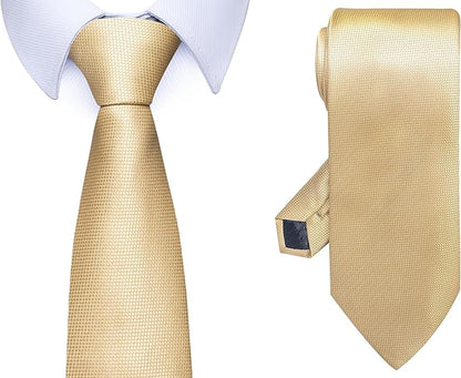 Tie For Men Necktie Woven Jacquard Neck Ties Set 6 PCS