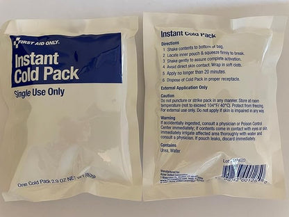 First Aid Only 91247 OSHA-Compliant First Aid Kit, All-Purpose 100-Person Emergency First Aid Kit for Business, Worksite, Home, and Car, 335 Pieces