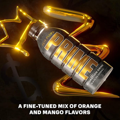 PRIME Hydration PESO PLUMA, Sports Drinks, Electrolyte Enhanced for Ultimate Hydration, 250mg BCAAs, B Vitamins, Antioxidants, Low Sugar, 16.9 Fl Oz, 12 Pack