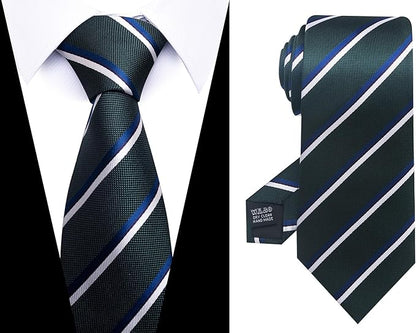 Tie For Men Necktie Woven Jacquard Neck Ties Set 6 PCS