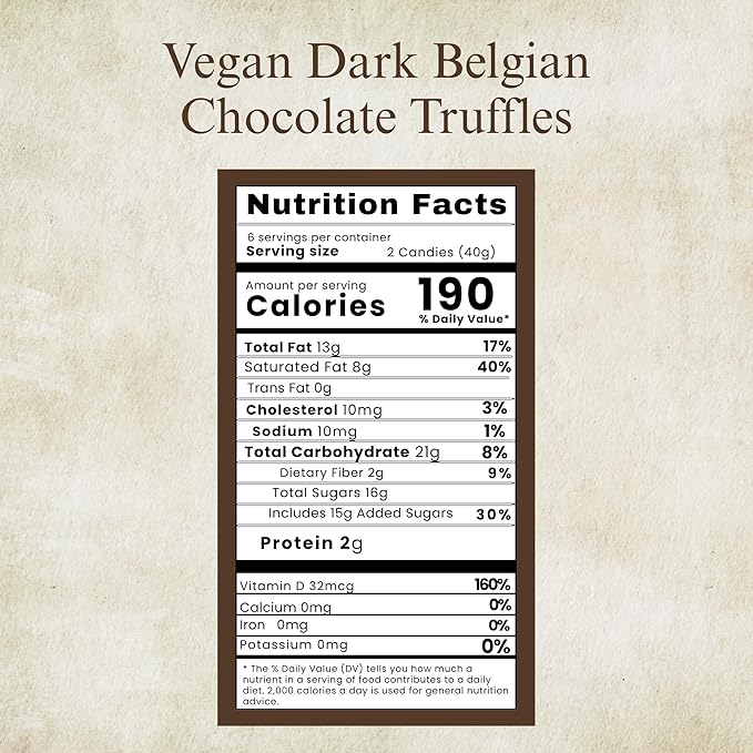 Andy Anand Luxury Vegan Dark Chocolate Gluten Free Truffles Praline Collection (24 Pieces), Dairy Free, Soy Free, Sesame Free, Allergy Friendly, Delicious Decadent Belgian Truffles