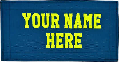 Lightning X Personalized First Responder EMT EMS Trauma Bag w/Stocked First Aid Fill Kit B & Custom Embroidered Name Patch (Blue)