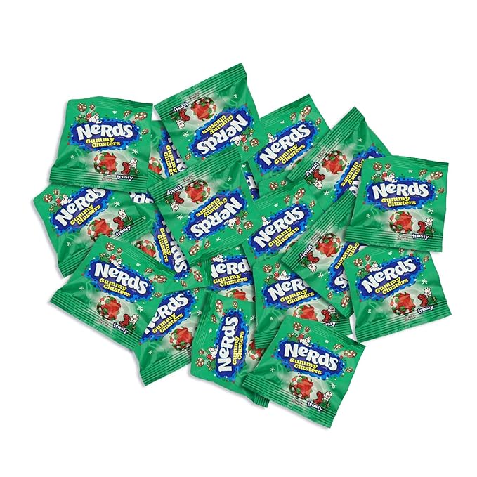Nards Frosty Gummy Clusters - 1 lbs Individually Wrapped Candy Pack - 29 Pieces - Classic & Delicious Gummy Candy for Halloween, Movie Nights, Birthdays, Pantry & Baby Showers