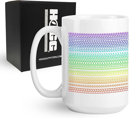 Hogg I'm a Ray of Sunshine Mug, 15 oz Ceramic Hidden Message Coffee Cup, I'm a Ray of Fucking Sunshine Mug, Sideways Hidden Message Cup, Office Gifts for Coworkers, Sarcastic Swear Gifts