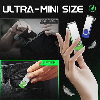 FEBNISCTE 50 Pack 256MB Flash Drive - Customized Your Logo USB 2.0 Thumb Drive Memory Stick - 50 PCS