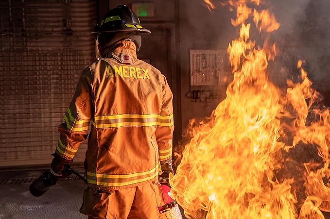 Amerex 322 CO2 Class B C Fire Extinguisher, 5 lb.