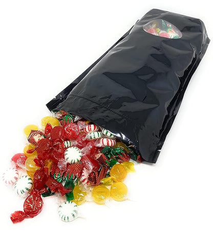 Holiday Special Assortit American Favorites Candy Party Mix Individually Wrapped Hard Candies Bulk Assortment 7 Flavors Variety Pack Resealable Pouch 4 Lb 300+pcs (64 Oz)