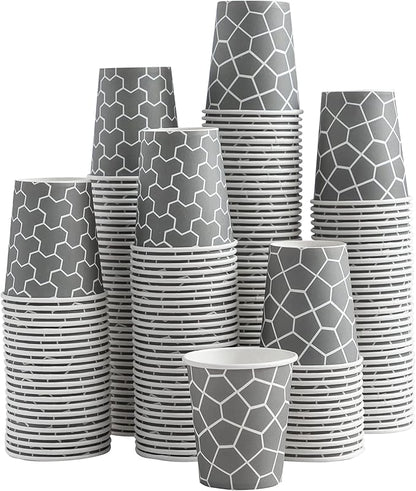 300 Pack 5 oz Paper Cups, Disposable Bathroom Cups Small Mouthwash Cups, Hot/Cold Beverage Drinking Mini Cup for Party, Picnics, Water, Snack
