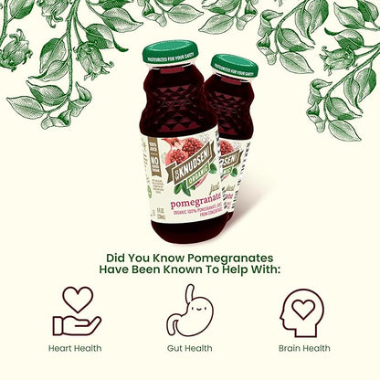 R.W. Knudsen Organic Pomegranate Juice, 8 fl oz (12 Pack)