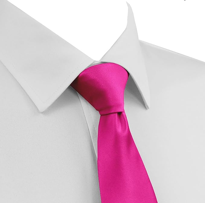 Dibi Solid Color Ties for Men, Formal Mens Ties, Neck Tie, Classic Tie for Boys Women Teens, Wedding Business Costume Necktie
