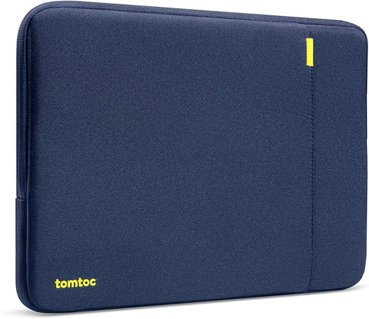 tomtoc 360 Protective Laptop Sleeve for 14-inch MacBook Pro M5/M4/M3/M2/M1 Pro/Max A3434 A3112 A3401 A3185 A2992 A2918 2025-2021, Water-Resistant Case Bag with Accessory Pocket for 13.8 Surface Laptop