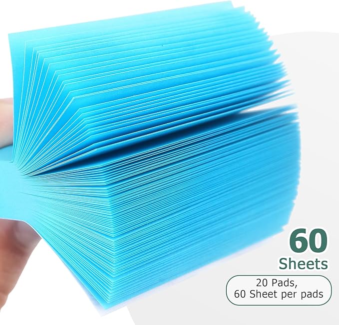 Eastern Wolf Sticky Notes 1.5x2 Self-Stick Notes 10 Bright Multi Colors Sticky Notes 20 Pads 100 Sheet/Pad