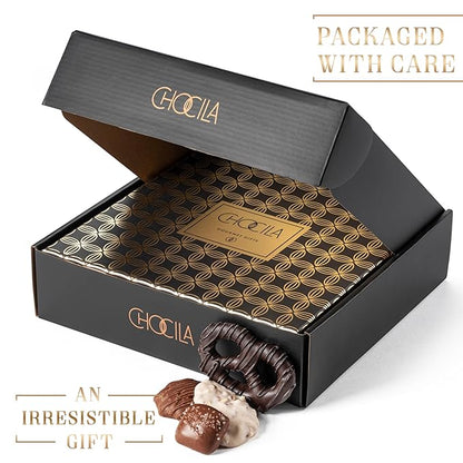 Gourmet Chocolate Gift Box | Assorted Chocolates Variety Snack Basket, Food Arrangement Platter, Birthday Present, Holiday, Corporate Parties, Sympathy, Candy Gifting Idea, Him, Her, Men Women, Family
