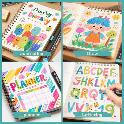 Alcohol Markers, 80 Colors Dual Tip Permanent Art Markers, Drawing Marker, Coloring Marker for Book Painting Card Making for Adults Kids.