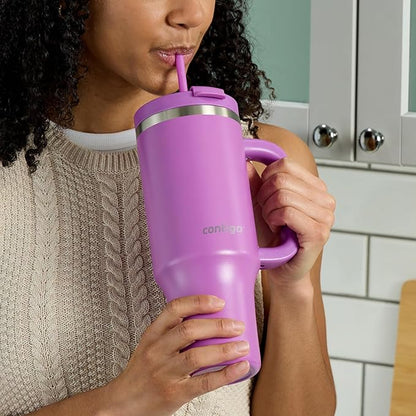 Contigo Streeterville Tumbler 40oz Stainless Steel | Vacuum Insulated | Leak-Proof | Cold for 29 Hours | Galactic | Pack of 4