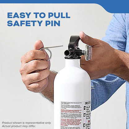 Kidde Fire Extinguisher for Boats, Single-Use 1A10BC