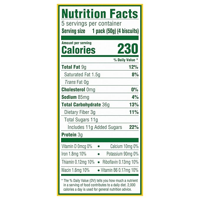 belVita Breakfast Bars Biscuits, Toasted Coconut, 30 Total Packs, 6 Boxes (4 Biscuits Per Pack)