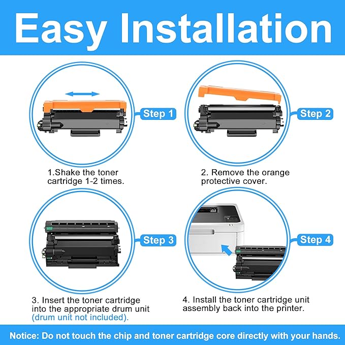 LCL TN830XL Black Toner Cartridge Replacement for Brother TN830 TN830XL TN-830 TN-830XL for DCP-L2640DW MFC-L2820DW HL-L2405W HL-L2400D HL-L2460DW HL-L2465DW HL-L2480DW MFC-L2760DW (1-Pack)