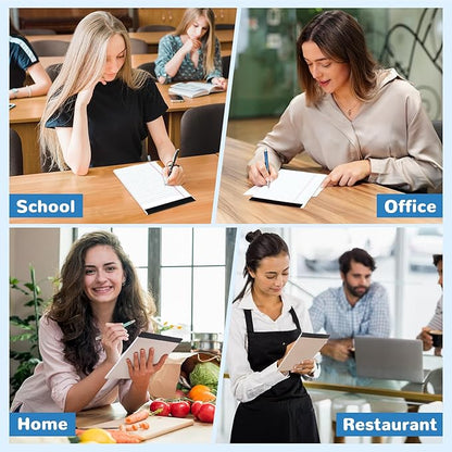 6 Pack Legal Pad 5x8, 180 Sheets Small Note Pad College Ruled Writing Pad Perforated Notepad for School, Office, To-Do Lists Grocery List Shopping List, 30 Sheets White