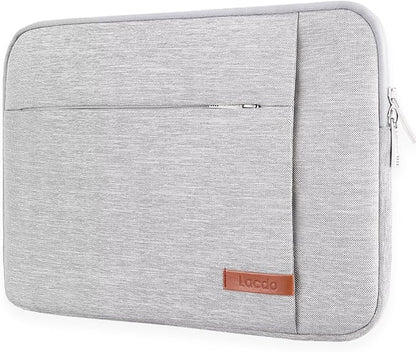 Lacdo Tablet Sleeve Case for 13 inch New iPad Pro M5 M4 2025-2024, 13 inch New iPad Air M3 M2 2025-2024, 12.9" iPad Pro 6 5 4 3 with Magic Keyboard and Smart Keyboard Folio, Tablet Bag, Gray