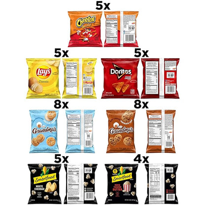 Frito-Lay Ultimate Snacktime Mix with Grandma's and Classic Snacks, (Pack of 40) (Packaging May Vary)