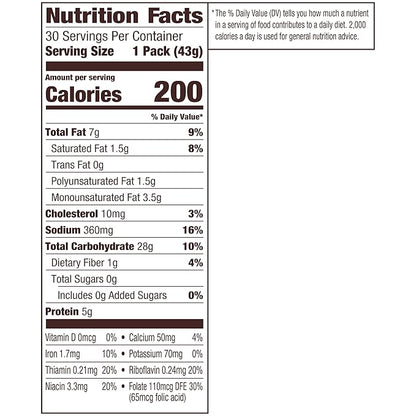 Goldfish Cheddar Crackers, 1.5 oz. Snack Packs, 30 Count