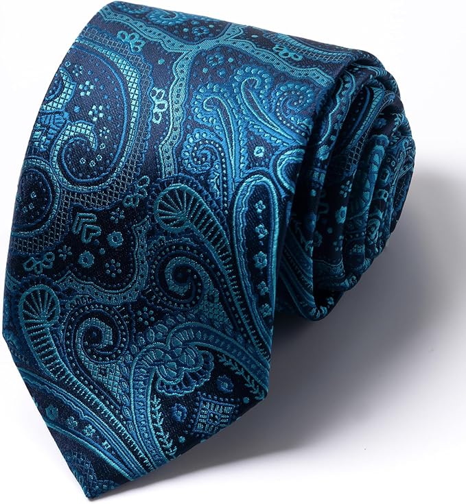 Tie For Men Necktie Woven Jacquard Neck Ties Set 6 PCS