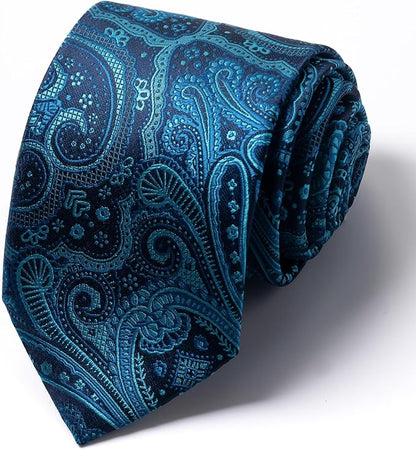 Tie For Men Necktie Woven Jacquard Neck Ties Set 6 PCS