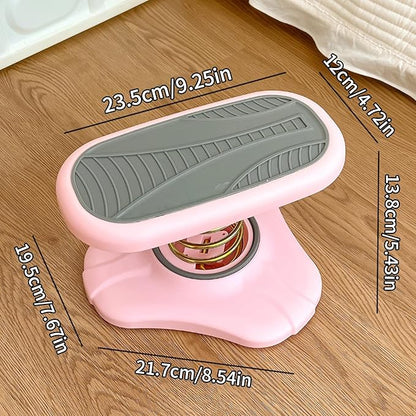Adjustable Spring Exercise Foot Stool Sport Foot Stool Stool Stable Non-Slip Rest for Desk Table Toilet Study Room Adjustable Spring Exercise Stool