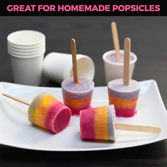 NYHI 1000 Pack Disposable White 4oz Small Paper Cups Hot Cold Coffee Cup for Water Juice Espresso Tea Ideal for Water Coolers Parties