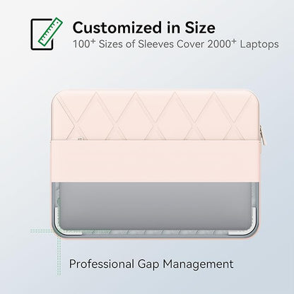 Smatree Laptop Sleeve for 13.3 inch Acer Spin 3 SP313-51N-50R3 2-in-1, for 11.6 inch Acer TravelMate B3 TMB311-32-C7GS, Protective Laptop Case with Accessory Pocket, YKK Zipper, Pink (E437P)