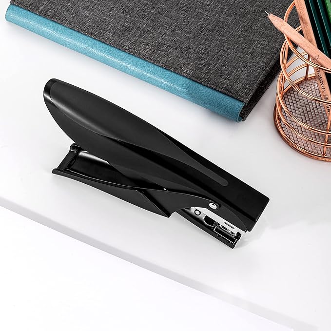 Amazon Basics Hand Held Plier Stapler, 25 Sheet Capacity,Heavy Duty Staper,Black