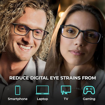 Prospek Blue Ray Reading Glasses, ARCTIC (+2.25 Diopters) For Women and Men, High Optical Quality Lenses