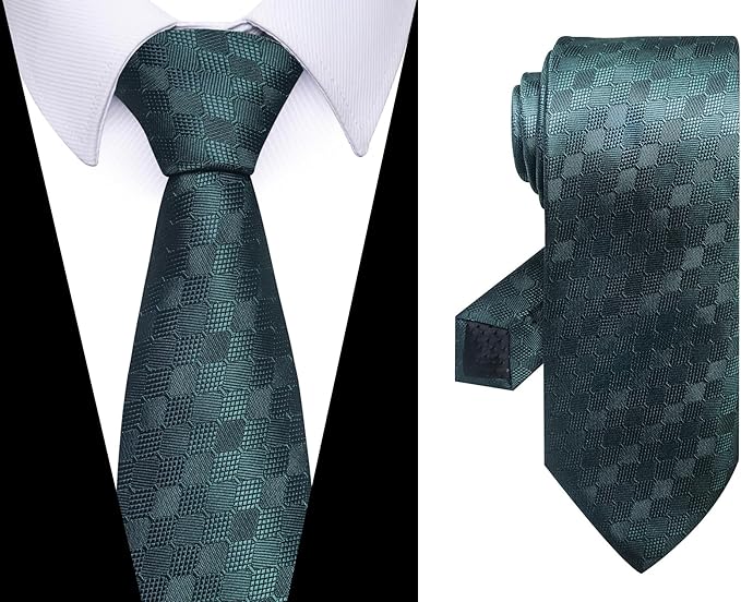 Tie For Men Necktie Woven Jacquard Neck Ties Set 6 PCS