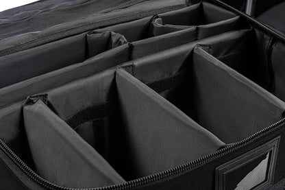 Scherber Fully-Stocked Premium First Responder Bag | HSA/FSA Approved | Large Pro EMT/EMS Trauma, Bleeding & Oxygen Medical Kit | CAT Tourniquet, HyFin Chest Seal & 250+ First Aid Supplies (Black)