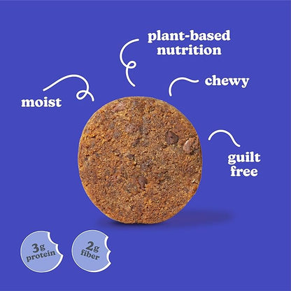 Love + Chew Superfood Soft Baked MINI Cookies, Chocolate Chia Flavor, Plant Based Cookie Made With Chia Seeds & Dark Chocolate for Kids and Adults, Vegan Snacks, Gluten Free, Paleo, Non GMO, 80 Pack