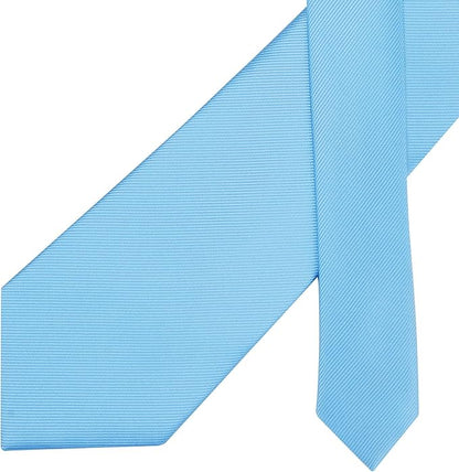 GUSLESON Classic New 3.15"（8cm） Men's Solid Color Necktie Wedding Business Tie + Gift Box